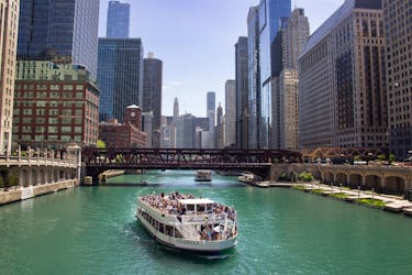Chicago River 45 minuten durende architectuurcruise